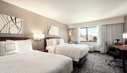 Habitación, 2 camas de matrimonio, no fumadores