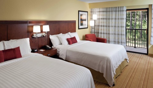 Habitación, 2 camas de matrimonio, no fumadores (Mobility/Hearing Accessible, Tub)