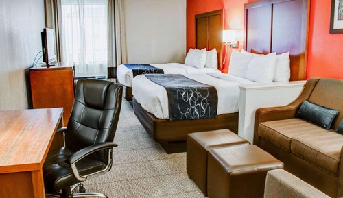 Suite, 2 camas de matrimonio, accesible para personas con discapacidad, no fumadores