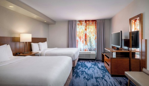 Habitación, 2 camas de matrimonio, no fumadores