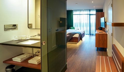 Habitación Deluxe doble, 1 cama de matrimonio grande