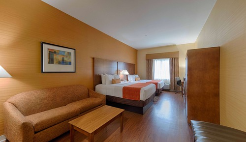 Suite, 2 camas de matrimonio, no fumadores, frigorífico y microondas (with Sofabed)