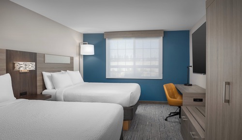 Habitación estándar, 2 camas de matrimonio