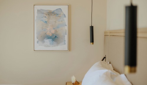 Habitación estándar, vistas parciales al mar