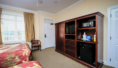 Habitación estándar, 2 camas de matrimonio, no fumadores, microondas