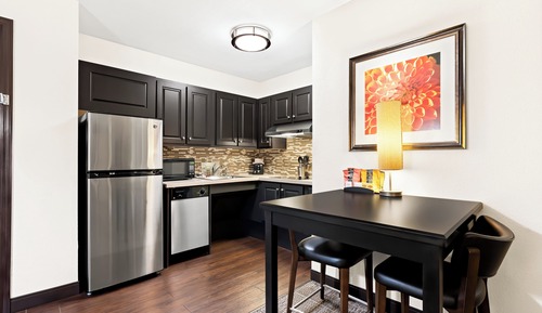 Suite, 1 habitación, ducha adaptada, cocina (Mobility, Roll-Iin Shower)