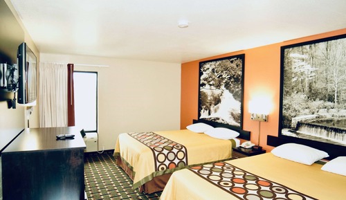 Habitación, 2 camas de matrimonio, no fumadores