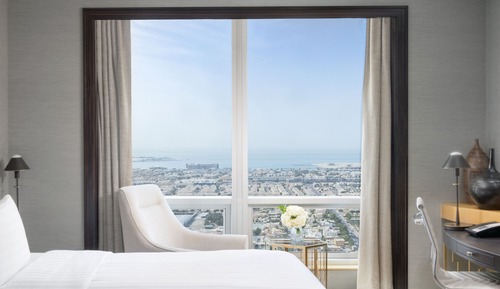 Habitación Deluxe, 1 cama de matrimonio grande, vistas al mar