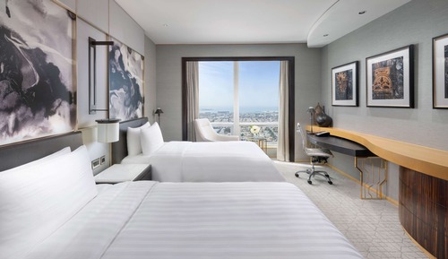 Habitación Deluxe, 2 camas individuales, vistas al mar