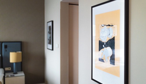 Habitación individual Confort, vistas al parque