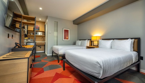 Habitación, 2 camas dobles