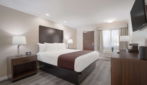 Habitación estándar, 1 cama de matrimonio grande, no fumadores, frigorífico y microondas