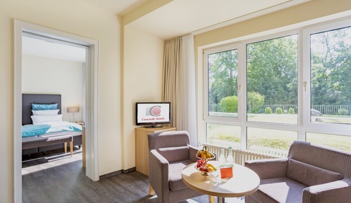 Suite, vistas al jardín