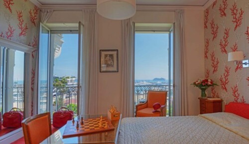 Habitación con 1 cama doble o 2 individuales, vistas al mar