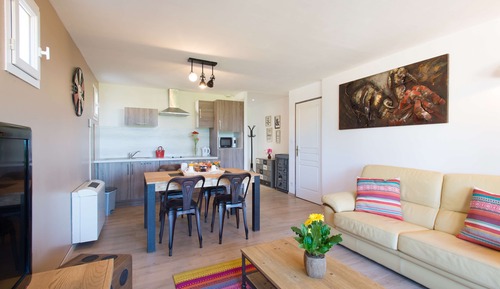 Suite familiar, varias camas, no fumadores, terraza