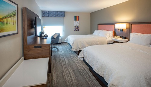 Habitación, 2 camas de matrimonio, no fumadores