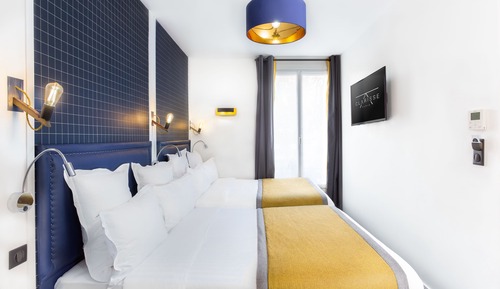 Habitación cuádruple clásica, 2 camas dobles