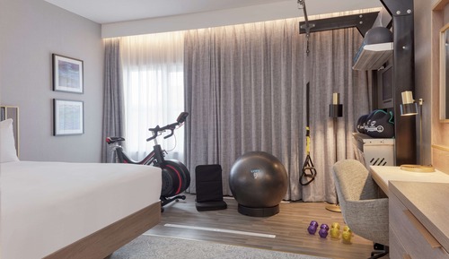 Habitación, 1 cama de matrimonio (Fitness)