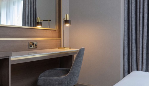 Habitación, varias camas