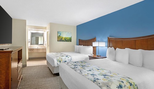 Habitación estándar, 2 camas de matrimonio, no fumadores, bañera de hidromasaje