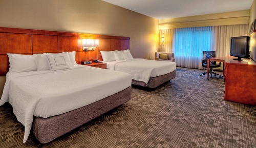 Habitación, 2 camas de matrimonio, no fumadores