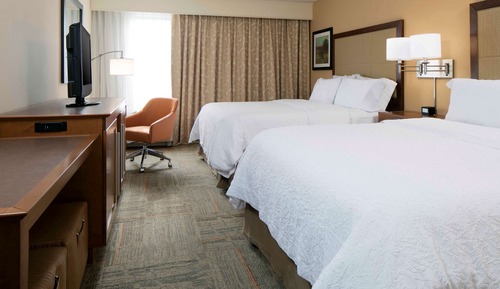 Habitación, 2 camas de matrimonio, no fumadores