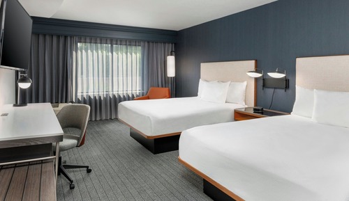 Habitación, 2 camas de matrimonio