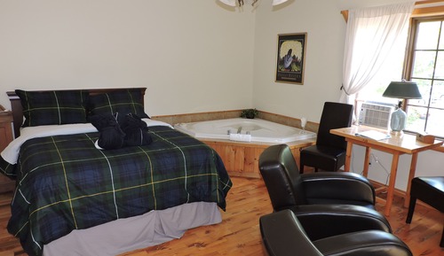 Suite, 1 cama de matrimonio, bañera de hidromasaje, vistas al río