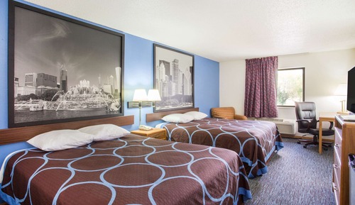 Habitación, 2 camas de matrimonio, no fumadores