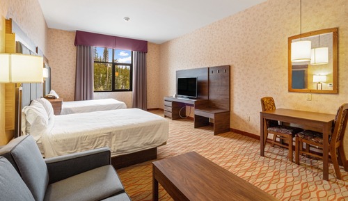 Habitación Deluxe, varias camas, vistas a la montaña