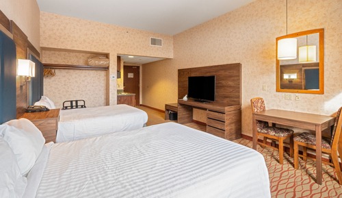 Habitación Deluxe, 2 camas de matrimonio, vistas al valle