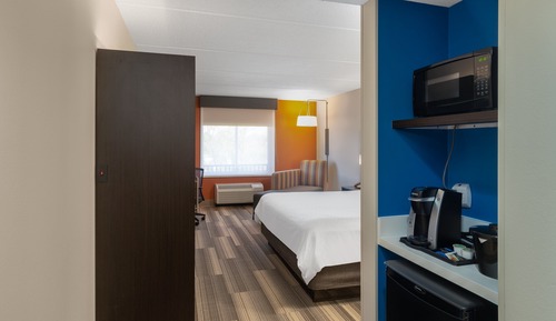 Habitación estándar, 2 camas de matrimonio, ducha adaptada (Communications)