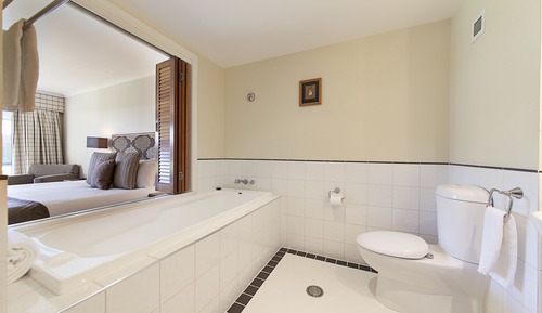 Habitación doble, vistas al jardín