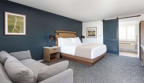 Habitación, 1 cama de matrimonio grande con sofá cama