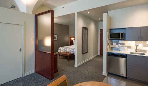 Loft, 1 cama de matrimonio con sofá cama