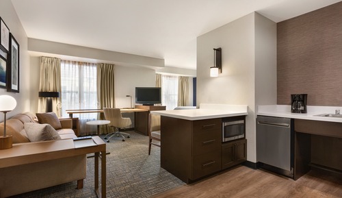 Estudio, 1 cama de matrimonio grande