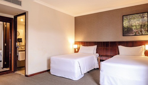 Habitación Deluxe doble, 2 camas individuales, balcón