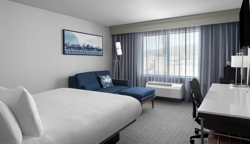 Habitación, 1 cama de matrimonio grande con sofá cama