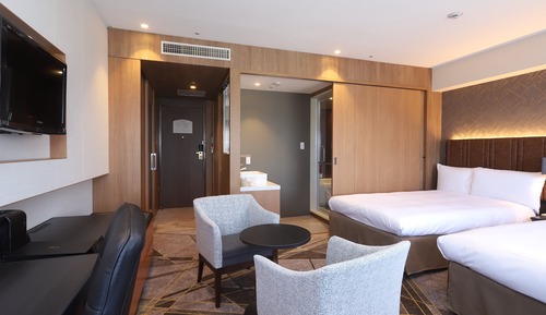 Habitación Premium, 2 camas individuales, vistas a la ciudad (Top Floor)