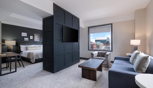 Suite junior, 1 cama de matrimonio grande, no fumadores (2 Bathrooms)