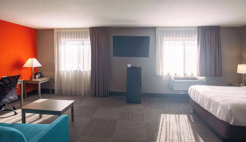 Suite, 1 cama doble con sofá cama, accesible para personas con discapacidad (Roll-In Shower)