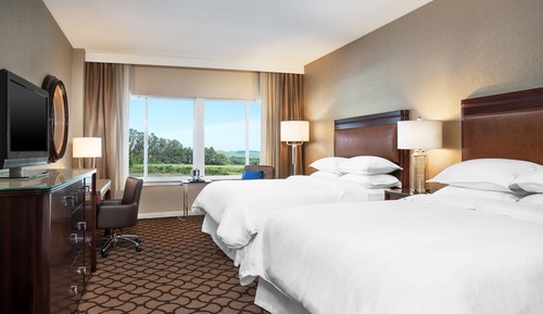 Habitación, 2 camas de matrimonio, no fumadores (Hearing Accessible)