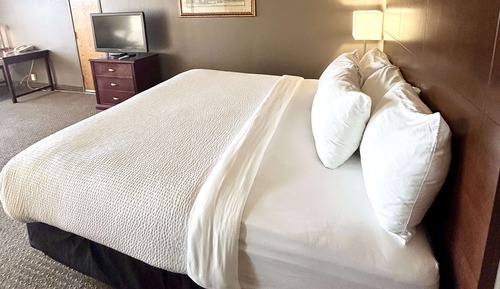 Habitación tradicional, 1 cama de matrimonio grande, no fumadores, frigorífico y microondas