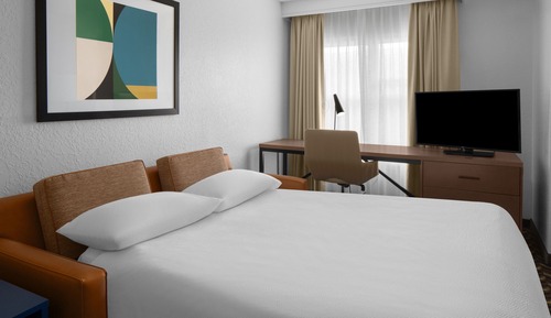 Estudio, 1 cama de matrimonio con sofá cama (Hearing Accessible)