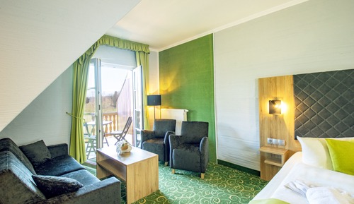 Habitación doble, balcón