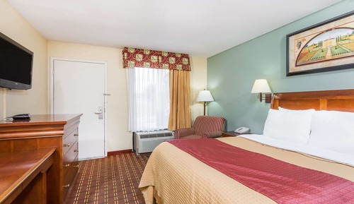 Habitación, 1 cama de matrimonio, frigorífico y microondas