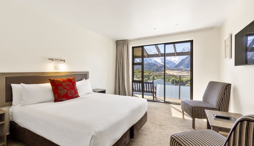 Habitación estándar doble, 1 cama de matrimonio, vistas a la montaña
