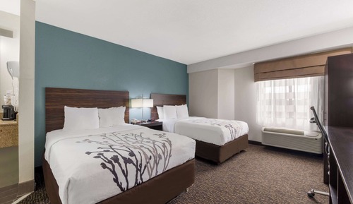 Habitación estándar doble, 2 camas dobles, no fumadores