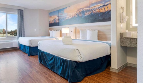 Habitación, 2 camas de matrimonio, no fumadores