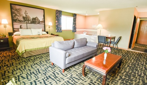 Suite Deluxe, 1 cama de matrimonio grande, no fumadores, bañera de hidromasaje